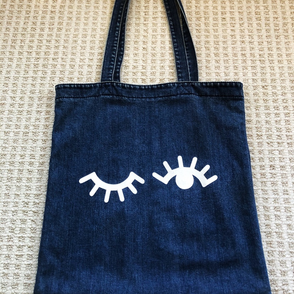 Madewell wink wink jeans tote bag